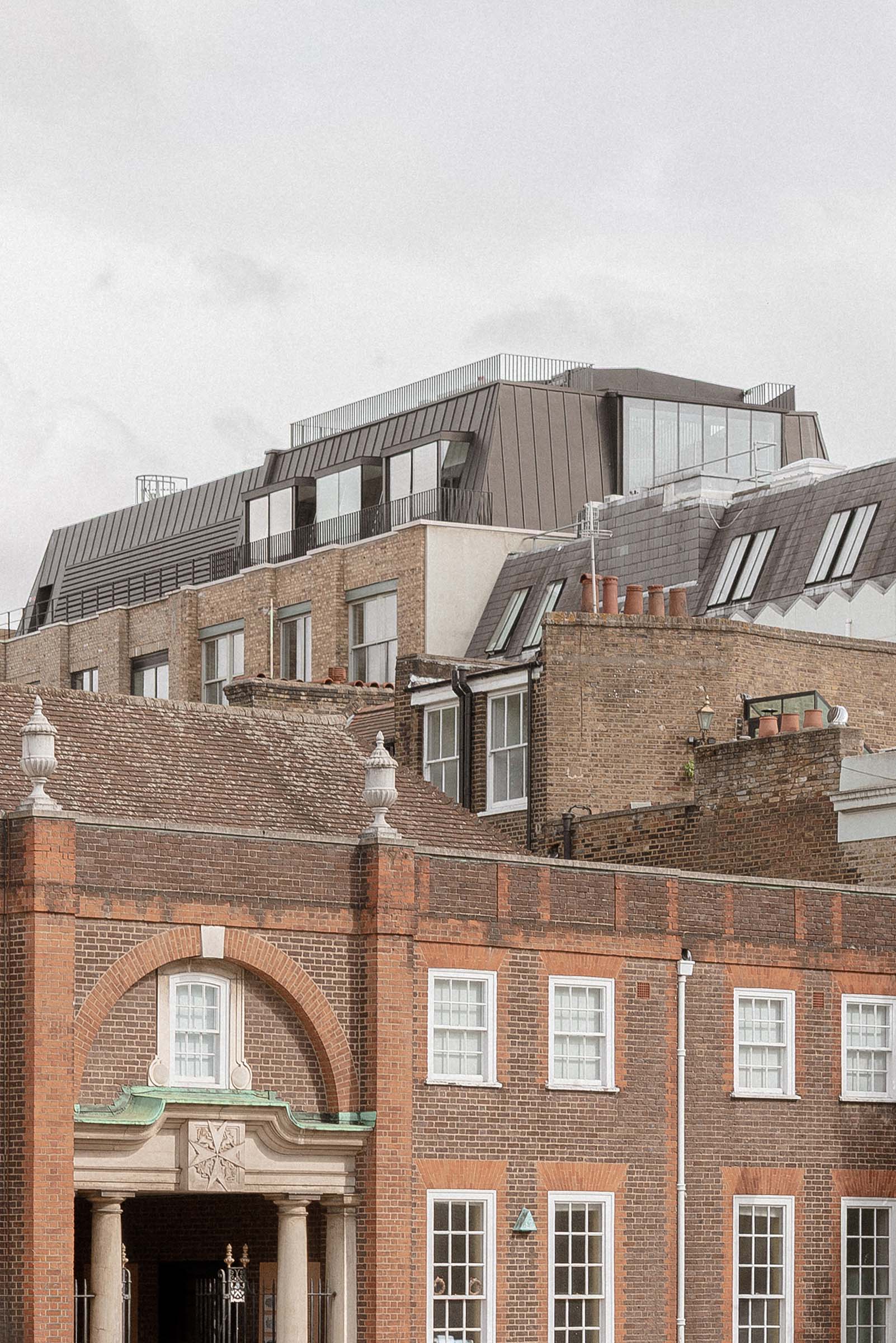 London commecial architect office warehouse with glazed dormers